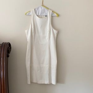 French Connection off white/cream structured dress